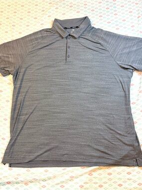 Hurley Men’s Heather Gray Polo Shirt Size XXL